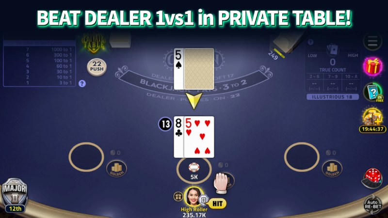 Tải Blackjack 21 online card games 