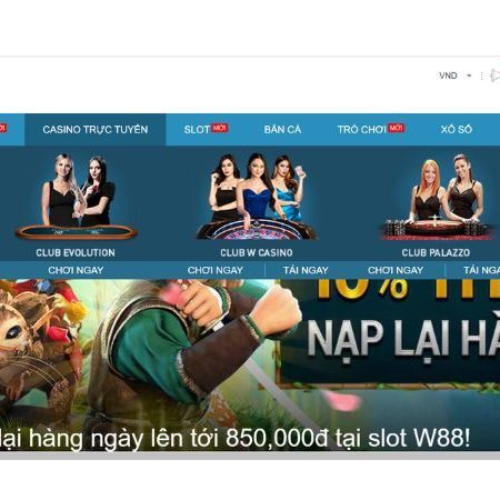 Hướng dẫn game xì dách W88 – Nhận thưởng cực lớn, nạp rút cực nhanh