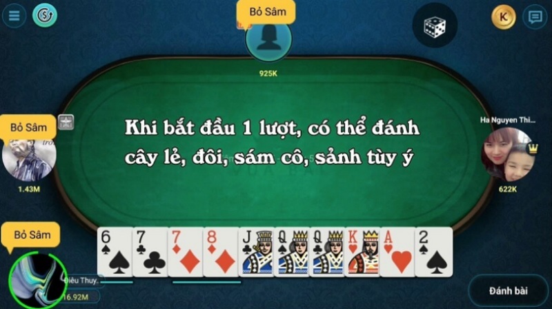 Cách chơi Sâm Lốc cụ thể nhất cho thành viên